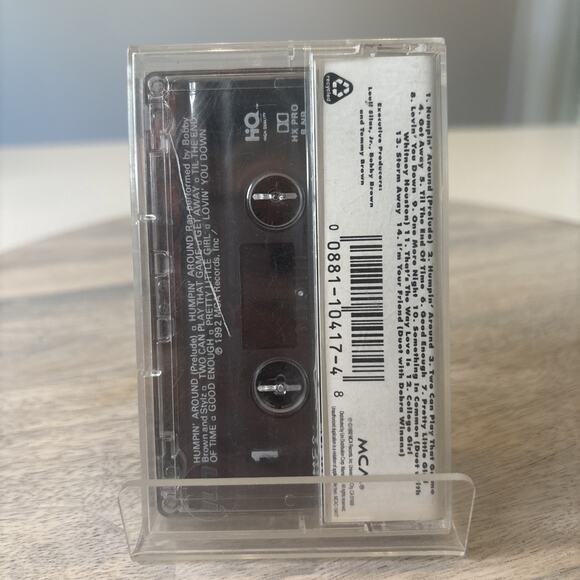 Bobby Brown Bobby Cassette Tape 1992 New Jack Swing R&B READ - Picture 2 of 3